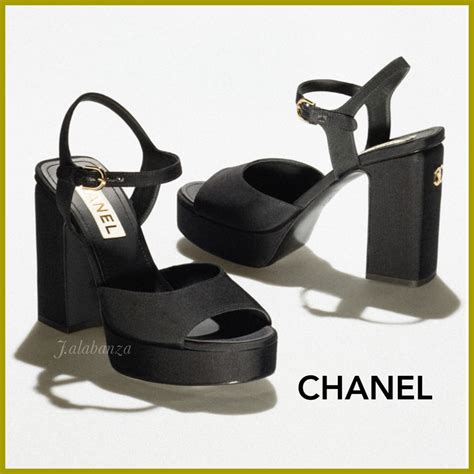 chanel open toe heels|chanel pumps.